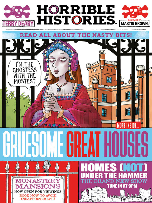 Title details for Gruesome Great Houses by Terry Deary - Available